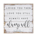 Loved You Then | Perfect Pallet Petites | 2 Sizes | Wedding & Anniversary Decor | Sincere Surroundings