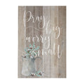 Pray Big | Worry Small | Rustic Pallet Sign | Christian Home Decor | Sincere Surroundings