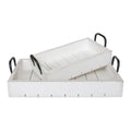 Rustic White Tray Set – Set of 2