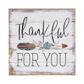 Thankful For You | Perfect Pallet Petite | 2 Sizes | Gratitude & Friendship Decor | Sincere Surroundings