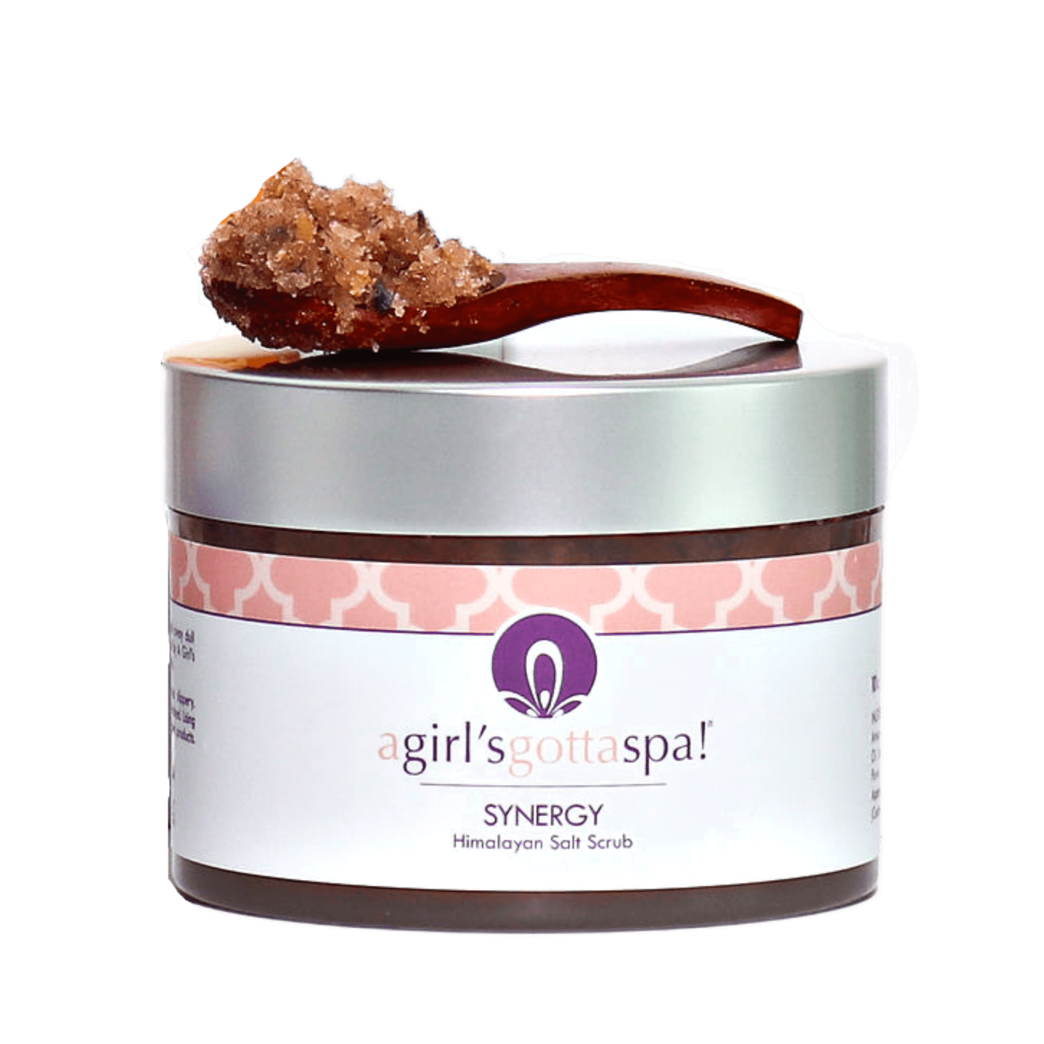 Synergy Himalayan Salt Scrub | Pink Himalayan Salt | Exfoliating, Detoxifying & Hydrating | All Natural | A Girl's Gotta Spa!