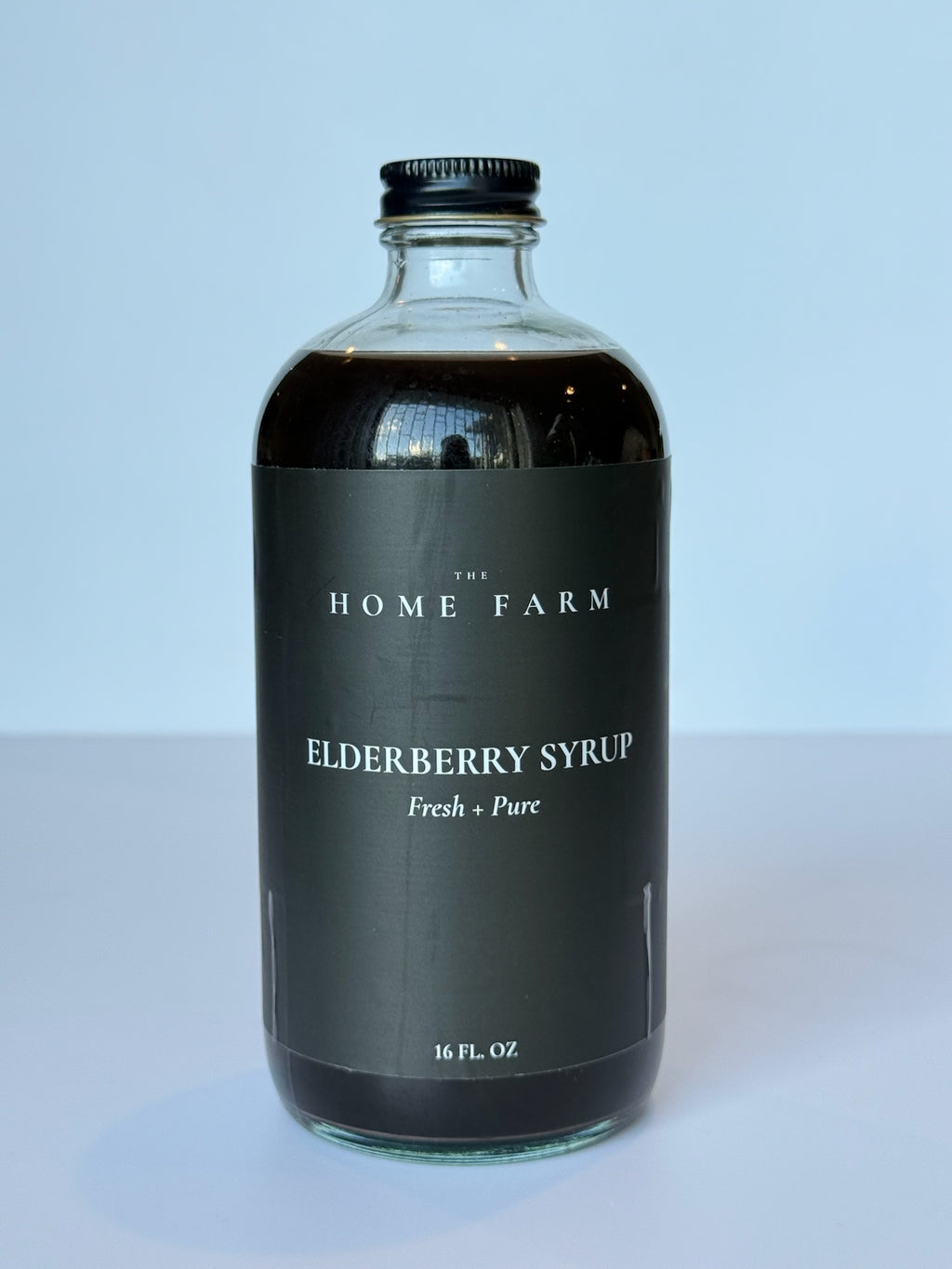 Organic Elderberry Syrup | Immune Support | Cold & Flu Relief | Small Batch | The Home Farm