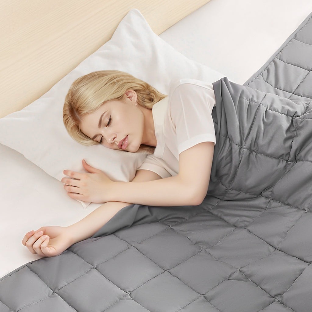 Weighted Blanket, 25 lbs, 88 x 104 in King Size, Cooling Breathable