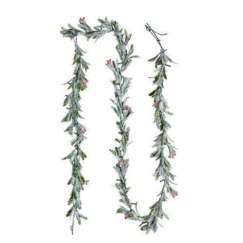 Christmas Garland, 2750 mm Realistic Greenery Decorated with Vines,