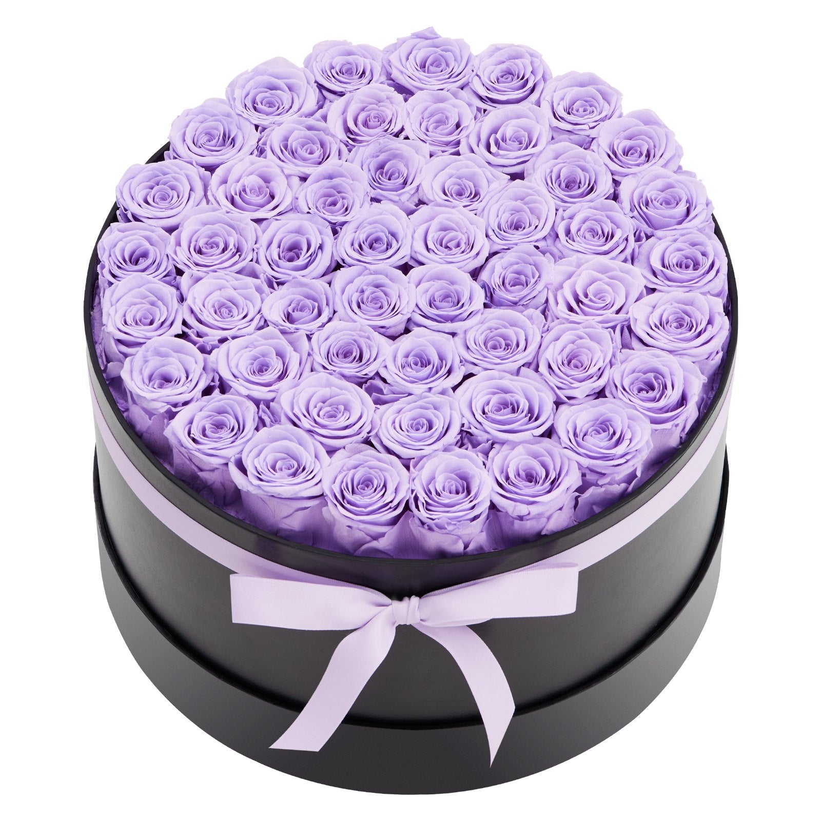 Forever Flowers, 50 Preserved Roses in a Box, Eternal Flowers Immortal