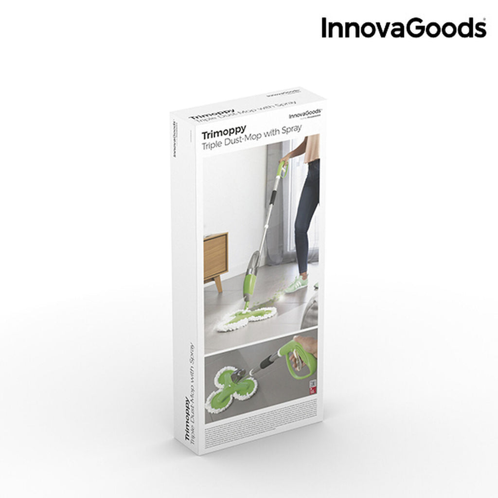 Triple Dust-Mop with Spray Trimoppy InnovaGoods