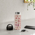 Macaron Handle Lid Water Bottle