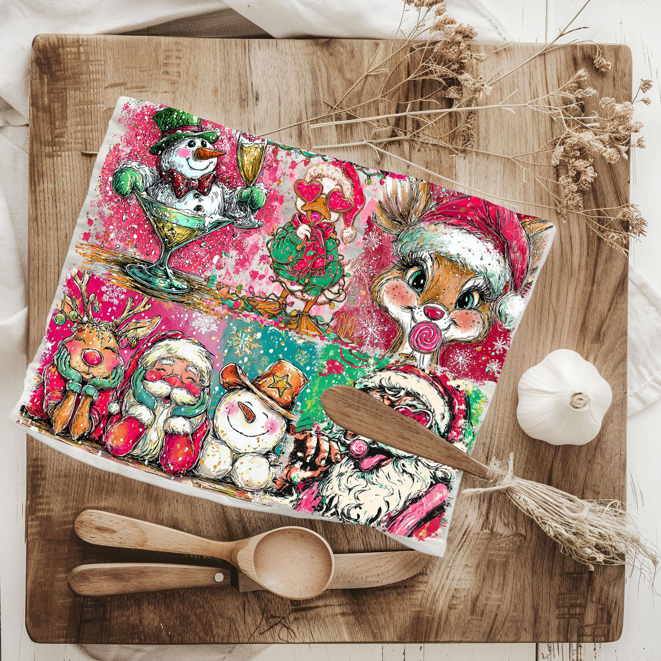 Colorful Christmas Gifts | Santa Bubblegum | Funy Holiday Decor