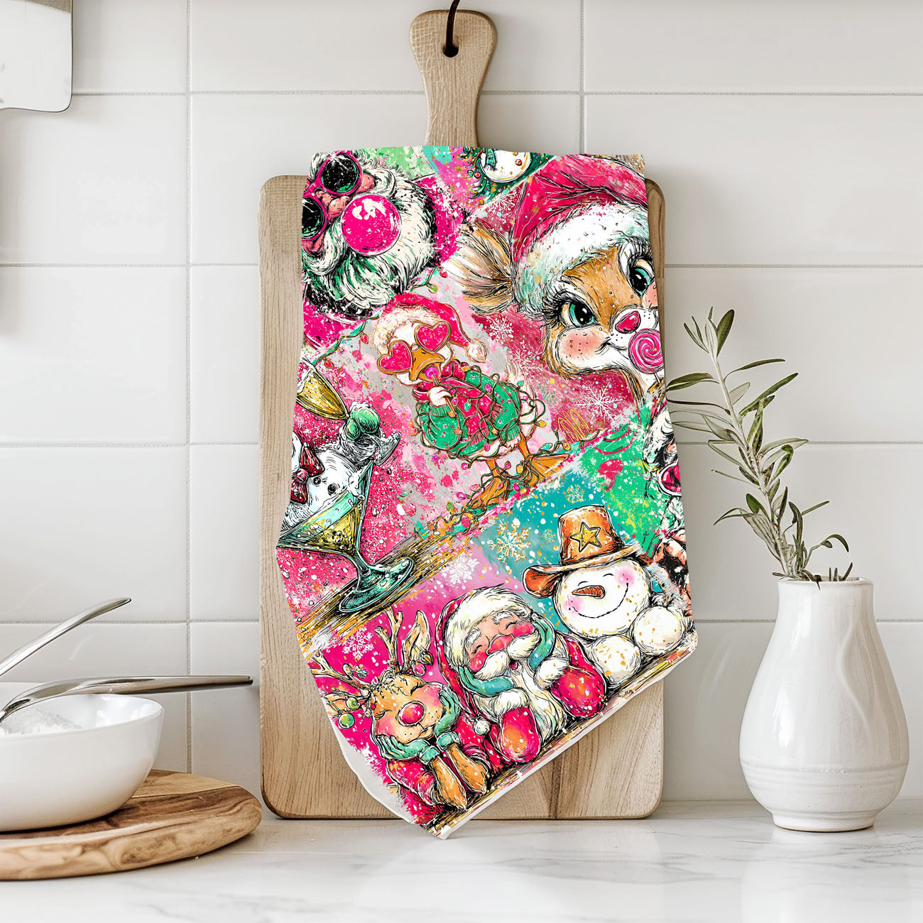 Colorful Christmas Gifts | Santa Bubblegum | Funy Holiday Decor