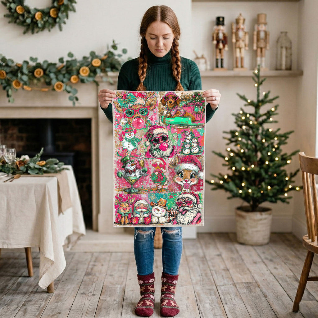 Colorful Christmas Gifts | Santa Bubblegum | Funy Holiday Decor