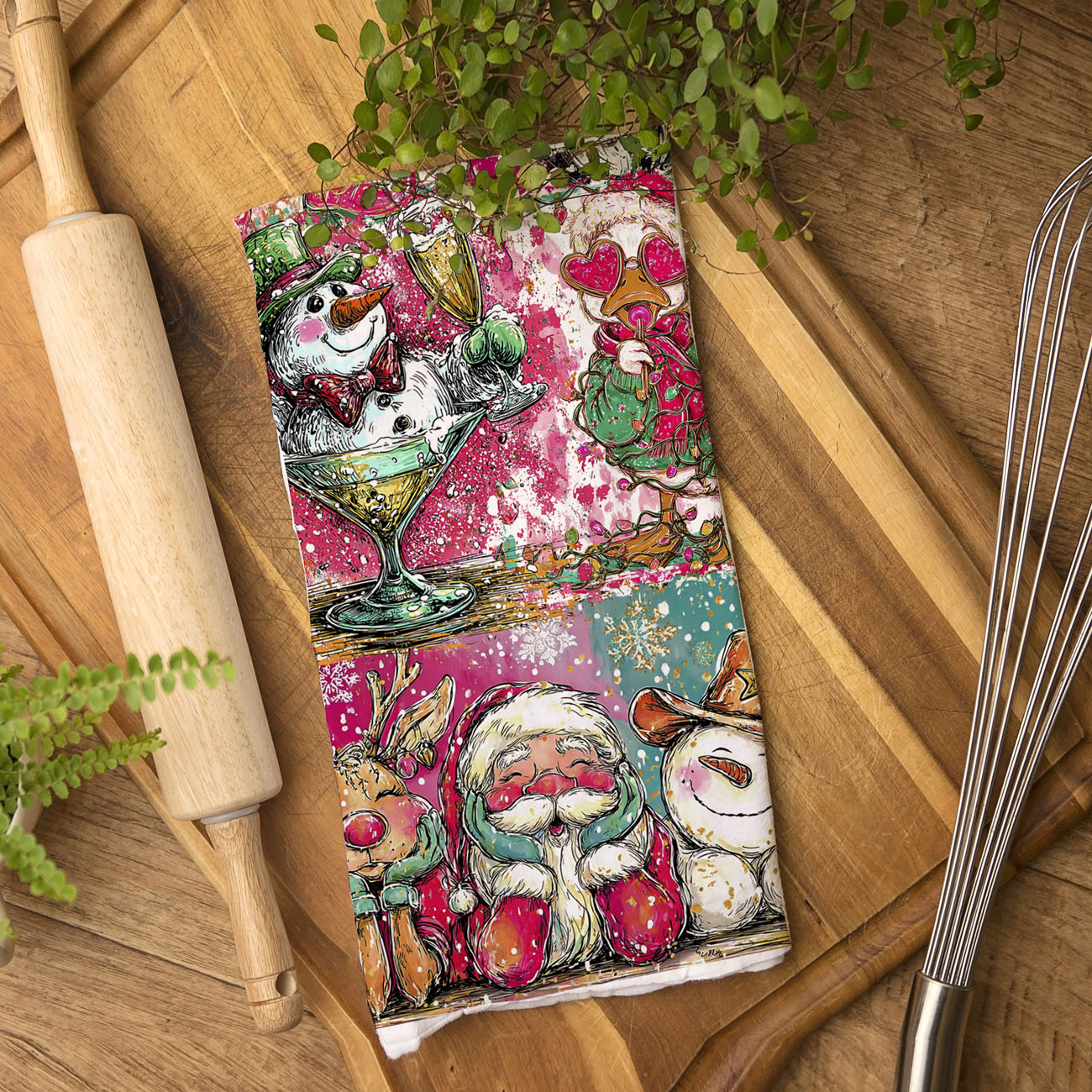 Colorful Christmas Gifts | Santa Bubblegum | Funy Holiday Decor