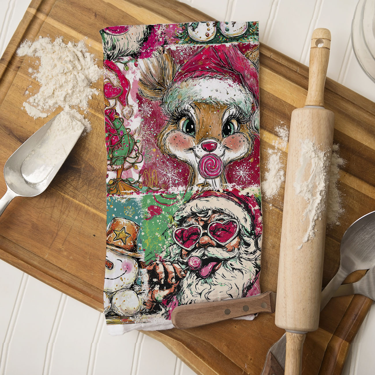 Colorful Christmas Gifts | Santa Bubblegum | Funy Holiday Decor