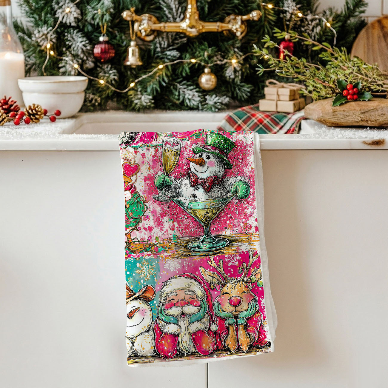 Colorful Christmas Gifts | Santa Bubblegum | Funy Holiday Decor