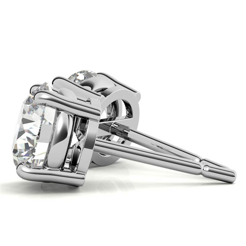 Diamond Stud Earrings - 2.00 CTW