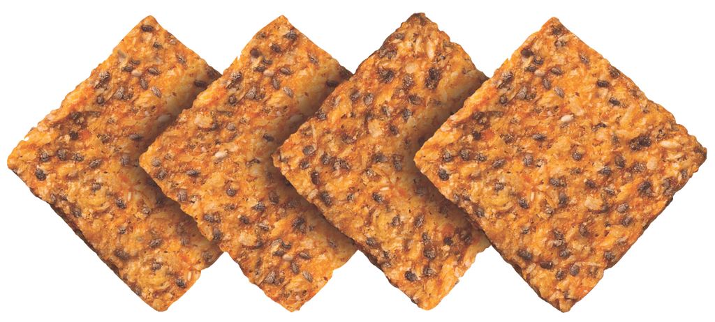 BBQ Sweet Potato Crackers, 6 x 66g -Pack