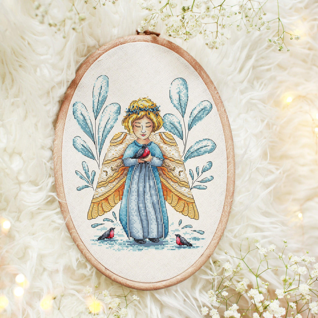 Young Angel - PDF Cross Stitch Pattern