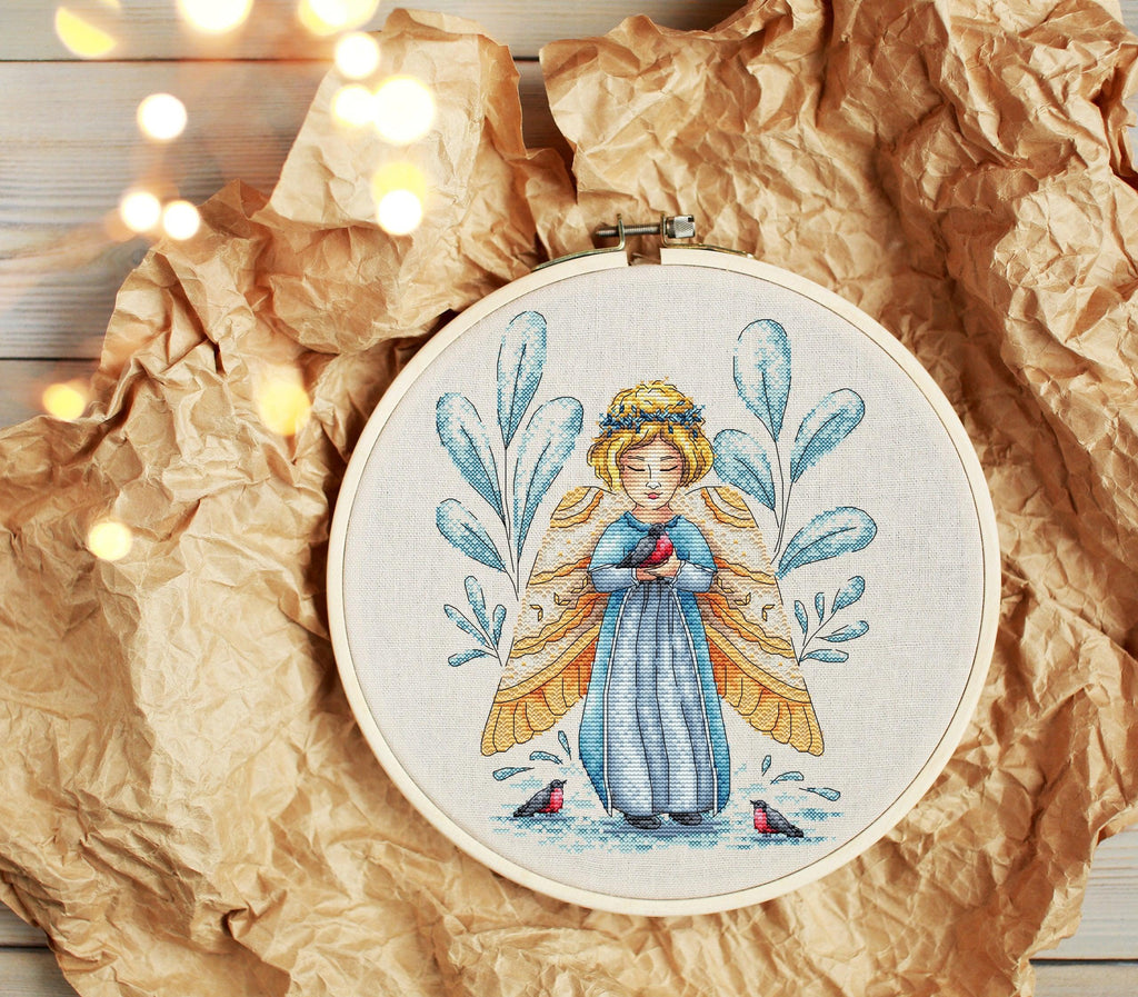 Young Angel - PDF Cross Stitch Pattern