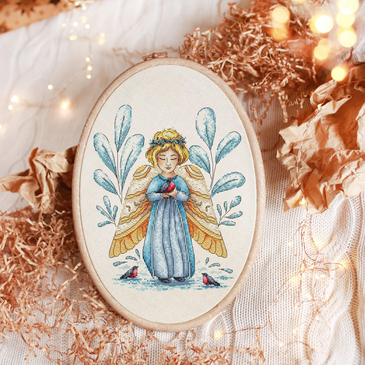 Young Angel - PDF Cross Stitch Pattern