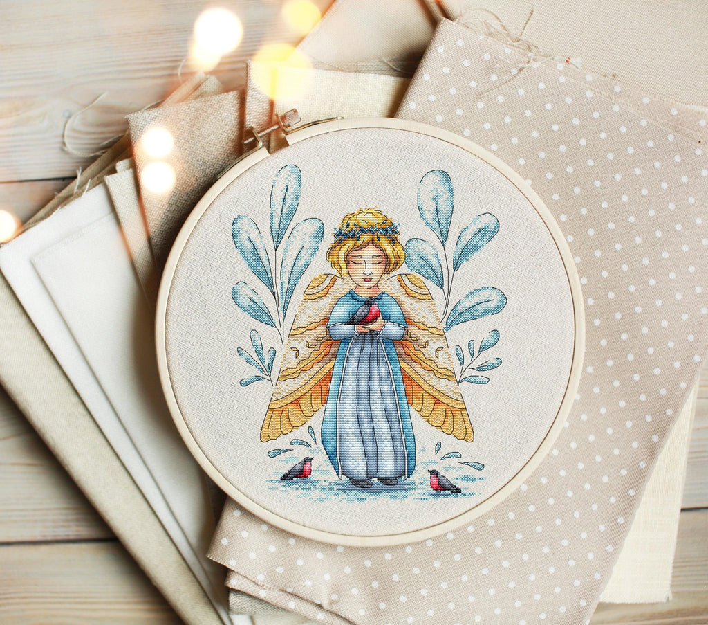 Young Angel - PDF Cross Stitch Pattern