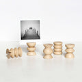 Totem Wooden Picture & Postcard Stands | Set of 5 Short | Polaroid & Instax