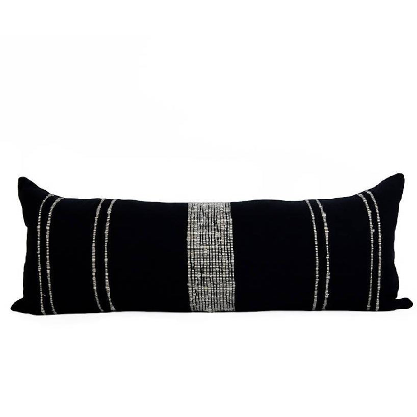 Handwoven Lumbar Pillow - Stylish Back Support for Couch Gatherings & Everyday Living