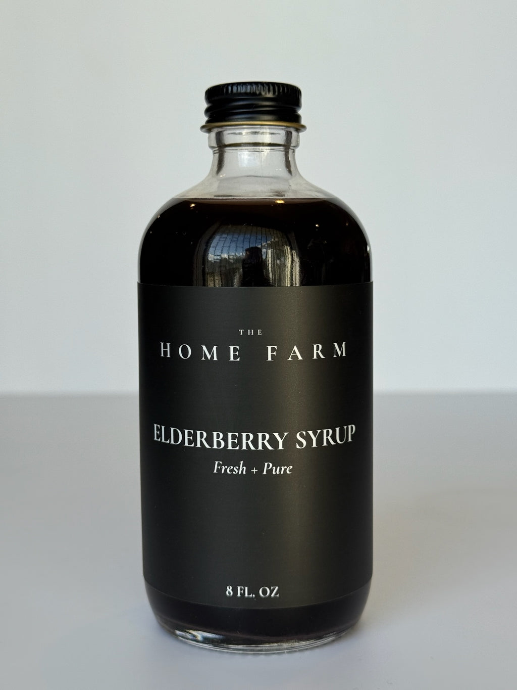Organic Elderberry Syrup | Immune Support | Cold & Flu Relief | Small Batch | The Home Farm